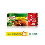 Knorr 12x120 gr Tavuk Suyu Bulyon