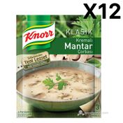 Knorr 12x63 gr Kremalı Mantar Çorbası