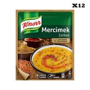 Knorr 12x76 gr Mercimek Çorbası