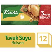 Knorr Tavuk Suyu Bulyon 120 gr Tablet