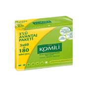 Komili 3x60 Islak Havlu