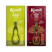 Komili 5 lt Riviera + 5 lt Sızma Zeytinyağı