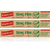 Koroplast 3x25 mt Doğal Streç Film