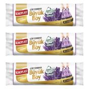 Koroplast Büzgülü Çöp Torbası Orta Lavanta Kokulu 15 li x 3 Adet