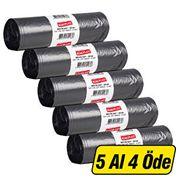 Koroplast Eko Endüstriyel Büyük Boy 65x80 cm Siyah 10'lu Paket Çöp Torbası