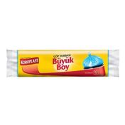 Koroplast Güçlü Orta Boy 15li Çöp Torbası x 10 paket