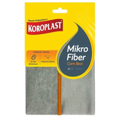 Koroplast Mikrofiber Gri 35 x 35 cm 4 Adet Cam Bezi