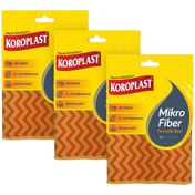 Koroplast Mikrofiber Temizlik Bezi 3'lü