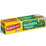 Koroplast Orta Boy 24x38 cm 20'li x 24 Paket Buzdolabı Poşeti
