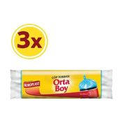 Koroplast Orta Boy Çöp Torbası 15'li x 3