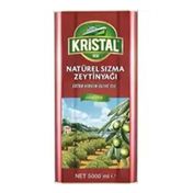 Kristal Naturel Sızma 5 lt Extra Vırgın Teneke Zeytinyağı