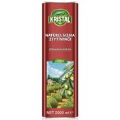 Kristal Sızma Dolgun Teneke 2 lt Zeytinyağı