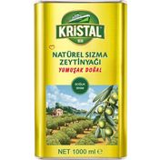 Kristal Teneke 1 lt Natural Sızma Dolgun Güçlü Zeytinyağı