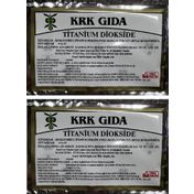 Krk Gıda 2x9 gr Toz Beyaz Renklendirici Gıda Boyası
