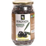 Kroisos 700 gr Organik Yağlı Salamura Siyah Zeytin