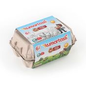 Kumartaşlı M 6'lı 53-62 gr Organik Yumurta