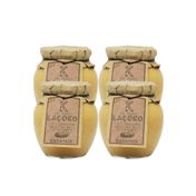 Laçoko 1.4 kg Şekersiz Katkısız Glutensiz Doğal Çifte Kavrulmuş Parçacıklı Ballı Yer Fıstığı Ezmesi