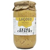 Laçoko 1 kg Doğal Çifte Kavrulmuş Parçacıklı Yer Fıstığı Ezmesi