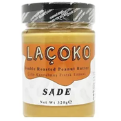 Laçoko 320 gr Katkısız Glutensiz Vegan Doğal Çifte Kavrulmuş Yer Fıstığı Ezmesi