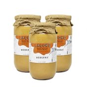 Laçoko 3x1 kg İsme Kişiye Özel Çifte Kavrulmuş Fıstık Ezmesi