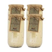Laçoko 4 kg Şekersiz Katkısız Glutensiz Doğal Az Kavrulmuş Ballı Yer Fıstığı Ezmesi