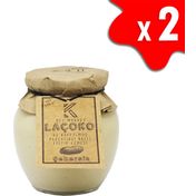 Laçoko 700 gr Şekersiz Katkısız Glutensiz Doğal Az Kavrulmuş Parçacıklı Ballı Yer Fıstığı Ezmesi