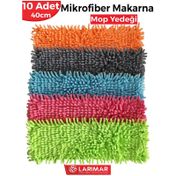 Larimar 10'lu 40 cm Makarna Mop Mikrofiber Yedek Paspas