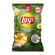 Lay’s 125 gr Süper Boy Yoğurt ve Mevsim Yeşillikli Patates Cipsi
