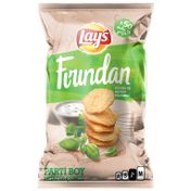 Lays Fırından Yoğurt ve Mevsim Yeşillikleri Çeşnili Parti Boy 134 gr Patates Cipsi
