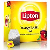 Lipton 100'lü 200 gr Yellow Label Süzen Bardak Poşet Siyah Çay