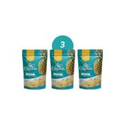 Little Crunchies 3x30 gr Freeze Dried Dondurularak Kurutulmuş Ananas