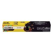 Livy Coffee 10'lu Kapsül Nespresso Uyumlu Kapsül Kahve Colombia