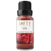 Lofty Gül Uçucu Yağ Buhurdanlık Esansı 10 ml Oda Kokusu