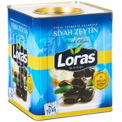 Loras 10 kg Mega Gemlik Siyah Zeytin
