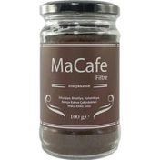 Macafe 100 gr Maca Kökü Tozlu Filtre Kahve