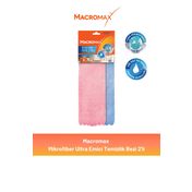 Macromax 2'li Ultra Emici Mikrofiber Temizlik Bezi