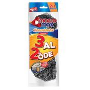 Macromax Clean Inox Paslanmaz Çelik 3 Al 2 Öde Ovma Teli
