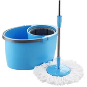 Macromax Döner Başlı Mavi Temizlik Seti