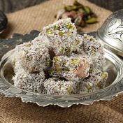 Maras Market 1 kg Bol Antep Fıstıklı Hindistan Cevizli Lokum