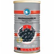 Marmara Birlik 6x800 gr L Doğal Salamura Siyah Zeytin