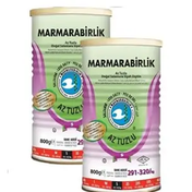 Marmara Birlik Az Tuzlu Zeytin 800 gr  S 291/320 Light Teneke 2 Adet