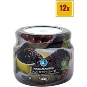Marmarabirlik 340 gr 12'li Siyah Zeytin Ezmesi