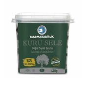 Marmarabirlik 400 gr 381-410 Kuru Sele Siyah Zeytin