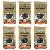 Marmarabirlik Salamura Siyah Zeytin Teneke (Xl) 800 gr - 6'lı