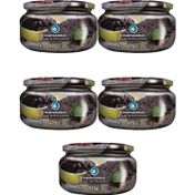 Marmarabirlik Siyah Sade Ezme Zeytin 175 Gr Cam X 5'li Paket