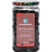 Marmarabirlik Süper Yağlı M Salamura Siyah Zeytin 261-290 Cam 500 G