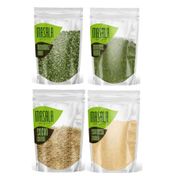 Masala 150 gr Granül Soğan + 150 gr Granül Sarımsak + 100 gr Kurutulmuş Dereotu + 75 gr Kurutulmuş Maydanoz