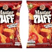 Master Puff 2x90 gr Acı Ketçap Çeşnili Mısır Çerezi