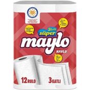 Maylo 3 Katlı 6x12'li Kağıt Havlu