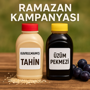 Metli 1 kg Tahin ve 1 kg Üzüm Pekmezi